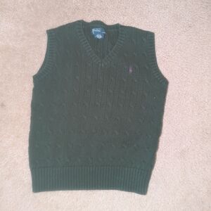 Ralph Lauren Big Kids Sweater Vest Size Small 7